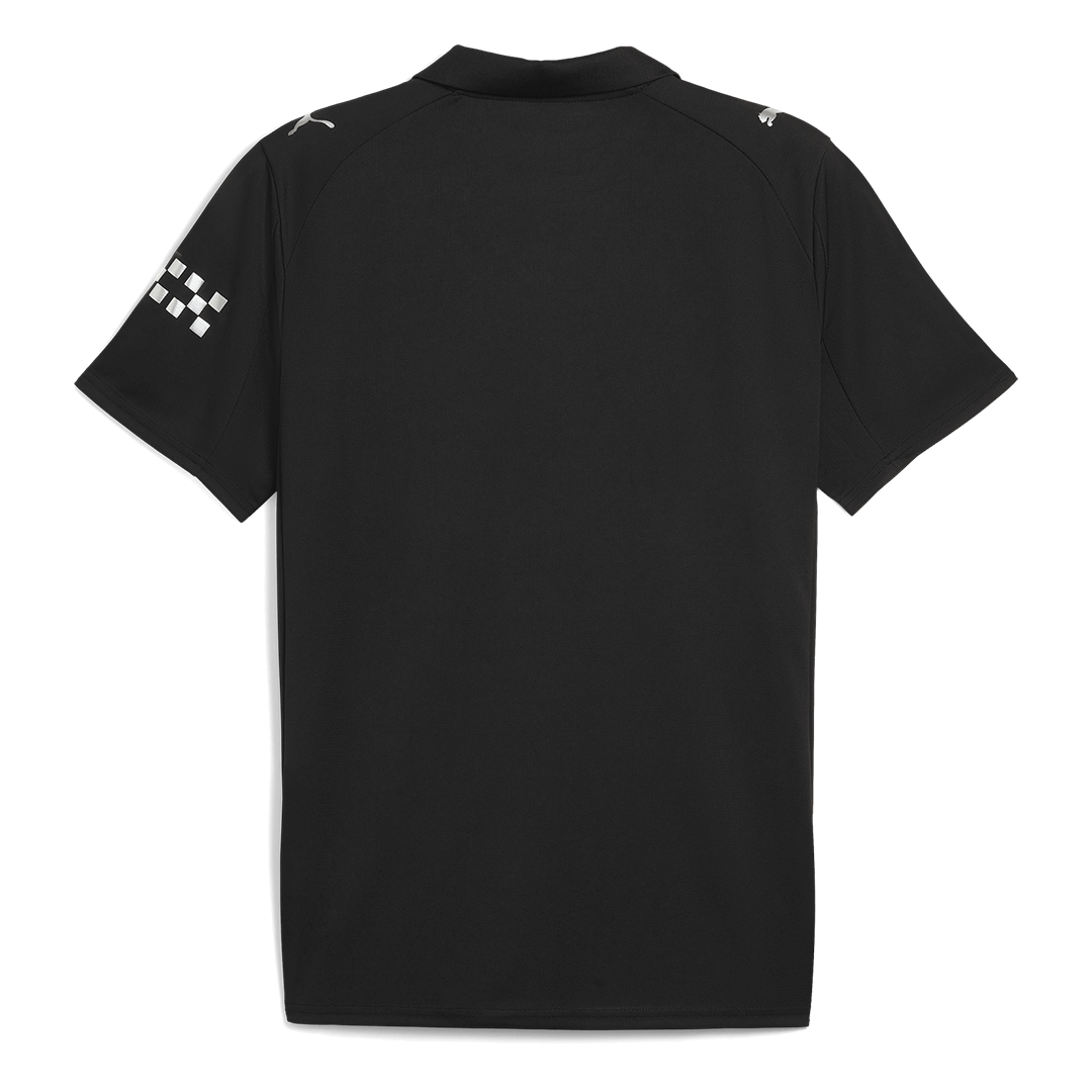 Camiseta de fútbol visitante del Manchester City 2025/26 negra