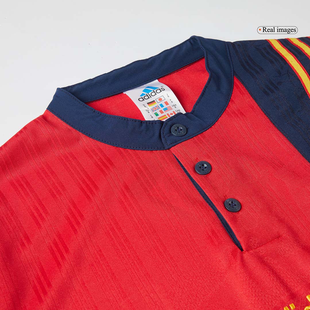 Camiseta retro de fútbol local de España de 1996