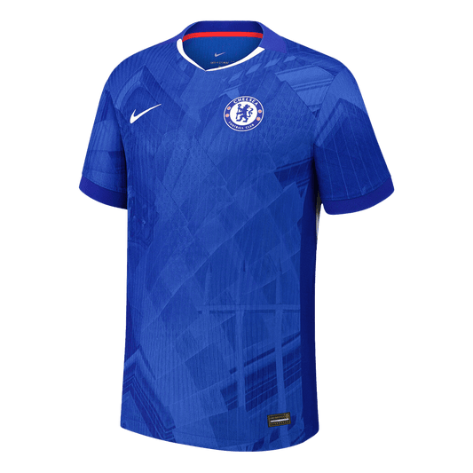 Camiseta de fútbol local auténtica del Chelsea 2025/26 azul