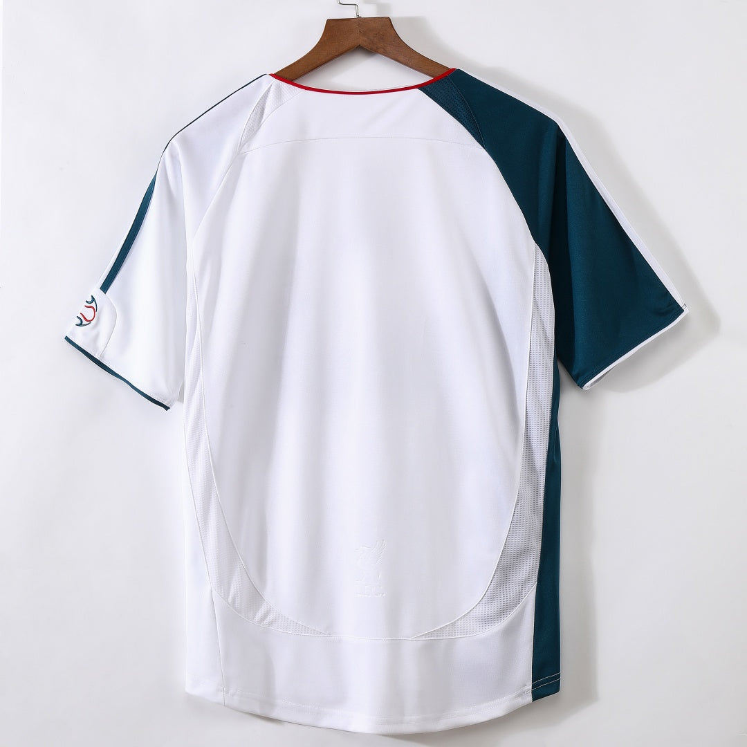 Camiseta retro de visitante del Liverpool 2006-2007