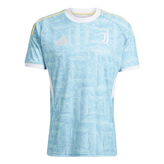 Camiseta de fútbol visitante de la Juventus 2025/26 verde