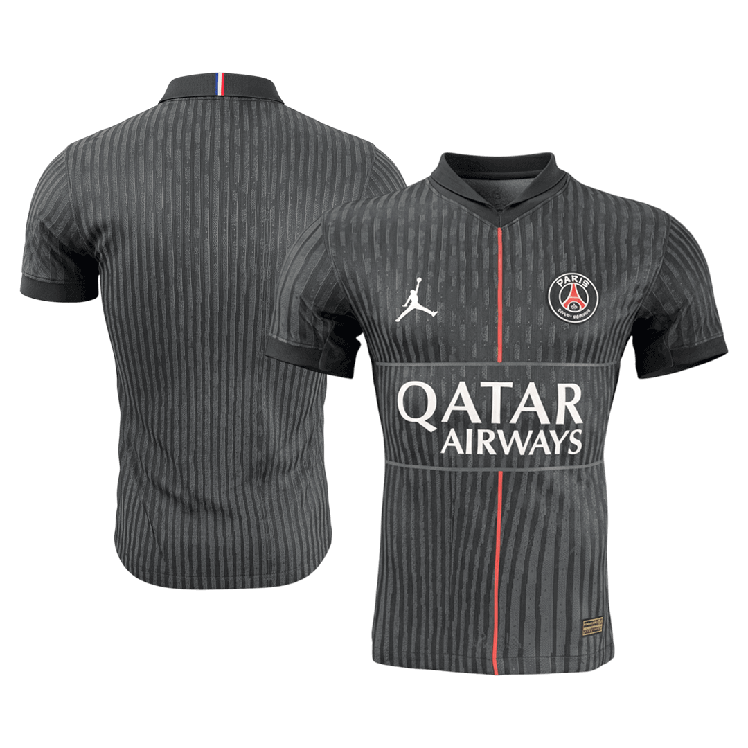 Camiseta de fútbol auténtica de visitante del PSG 2025/26 (cuarta equipación)