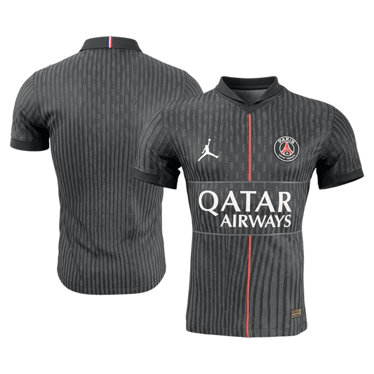 Camiseta de fútbol auténtica de visitante del PSG 2025/26 (cuarta equipación)