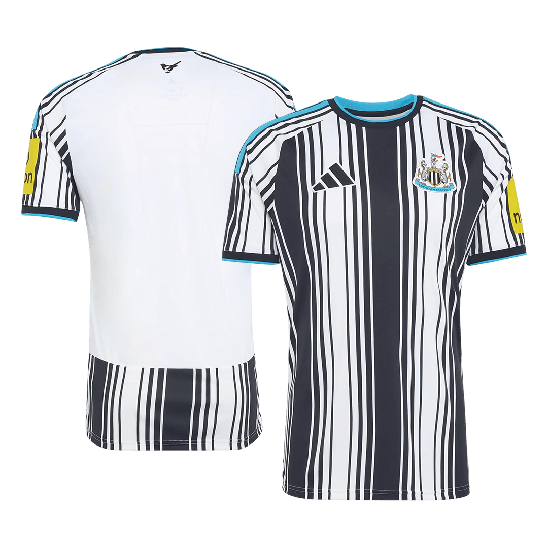 Camiseta de local del Newcastle United 2026/27, negra y blanca