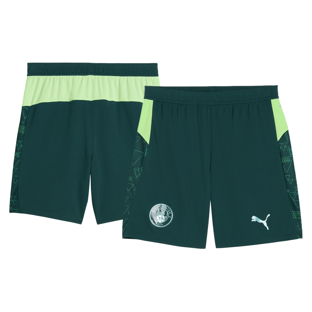 Pantalón corto visitante del Manchester City 2025/26 (cuarto equipo)