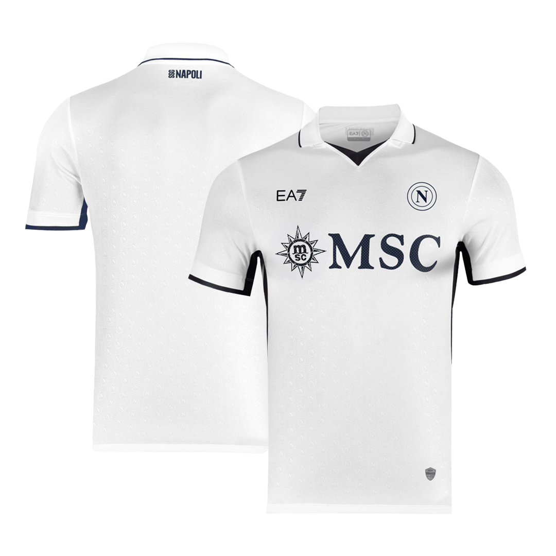 Camiseta de fútbol visitante auténtica del Napoli 2024/25