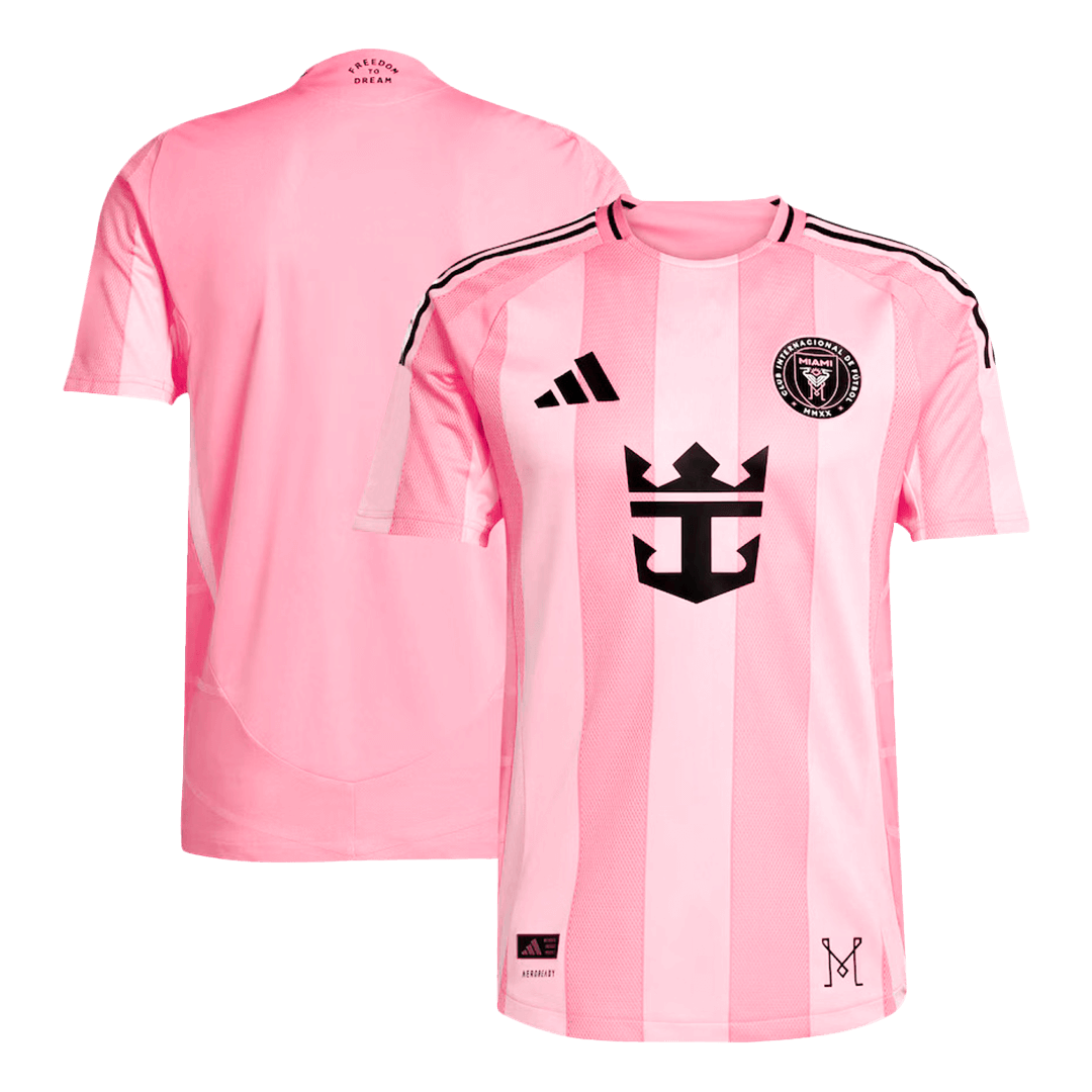 Camiseta de fútbol local auténtica del Inter Miami CF 2025, rosa - Mundial de Clubes