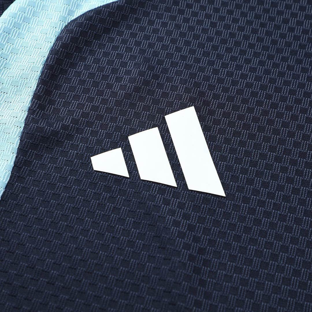 Equipación de fútbol de Argentina para la previa del partido (camiseta + pantalón corto) 2026