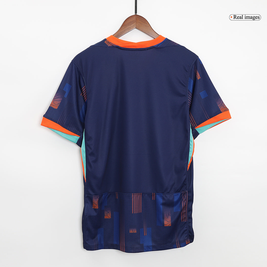 Camiseta de fútbol de visitante de Países Bajos para la Eurocopa 2024