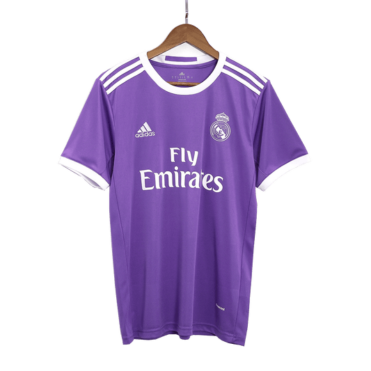 Camiseta de fútbol vintage de visitante del Real Madrid 2016/17