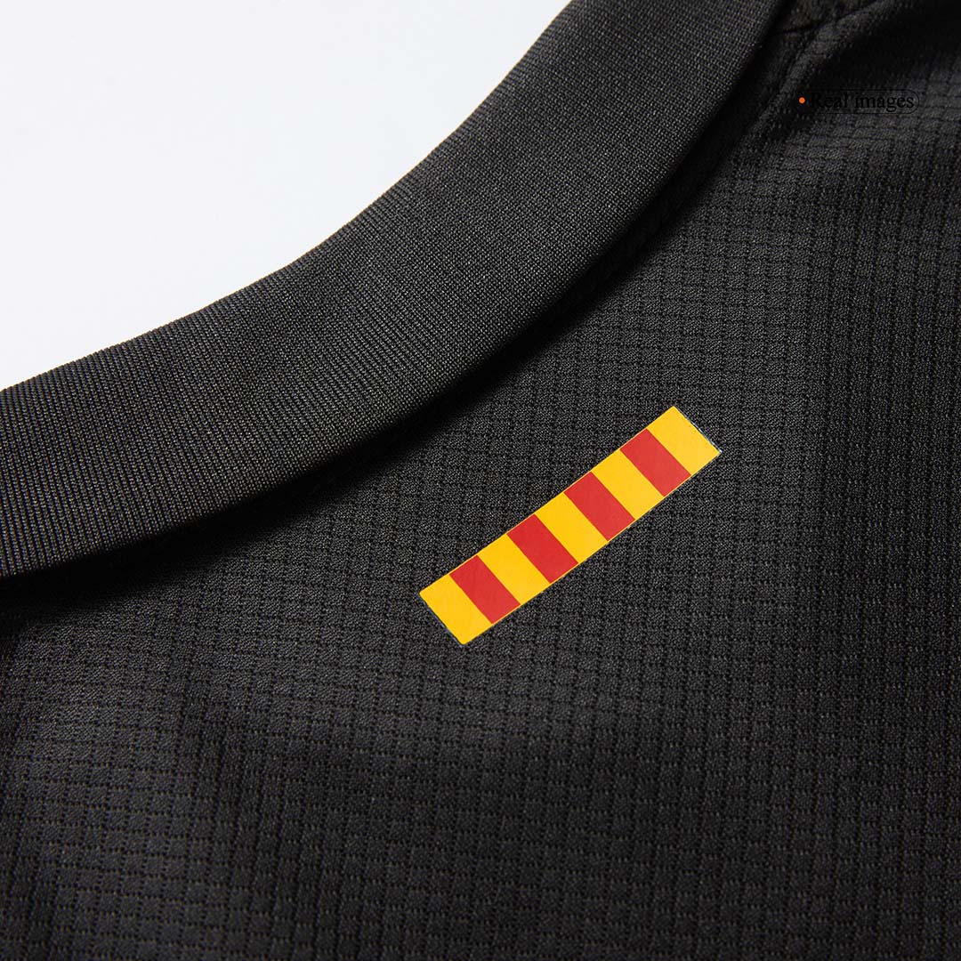 Kits de fútbol personalizados de visitante del Barcelona para niños 2024/25