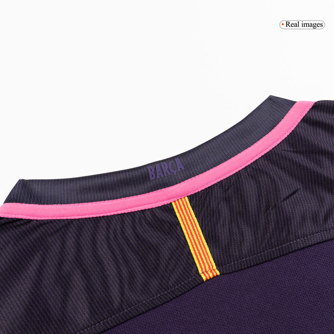 Camiseta retro de visitante del Barcelona 2016/17