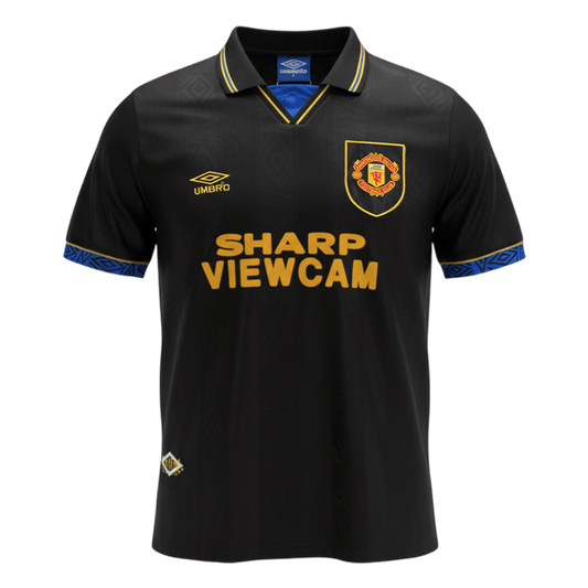 Camiseta retro de fútbol visitante del Manchester United 1993/94