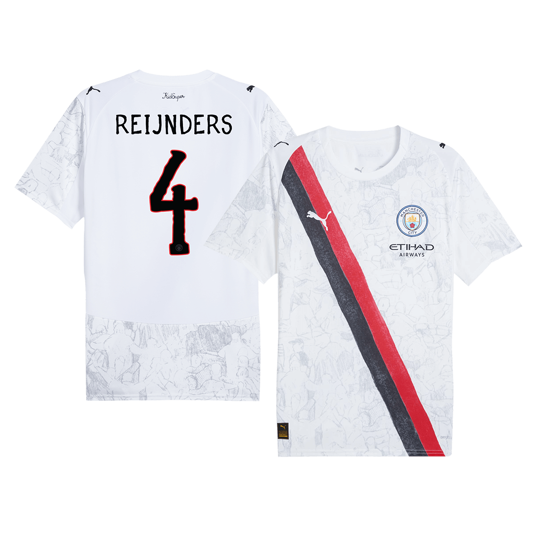 Camiseta de fútbol REIJNDERS #4 Manchester City 2025/26