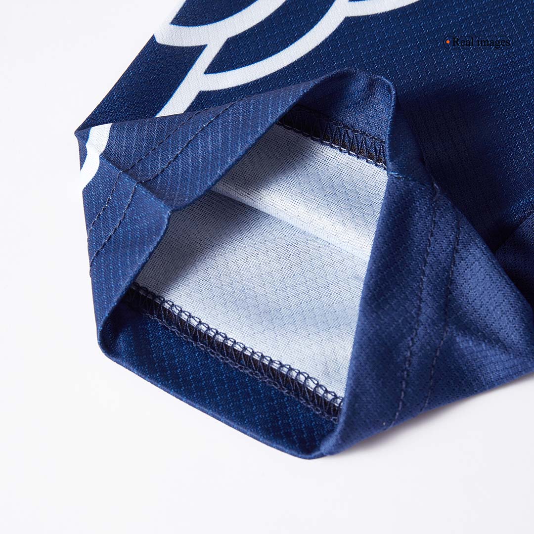 Kit de fútbol visitante del PSG para niños (Kit y pantalón corto) 2024/25, azul marino