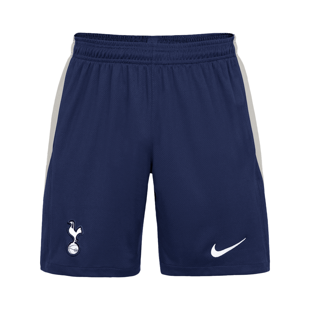 Pantalón corto de fútbol local del Tottenham Hotspur 25/26 azul marino