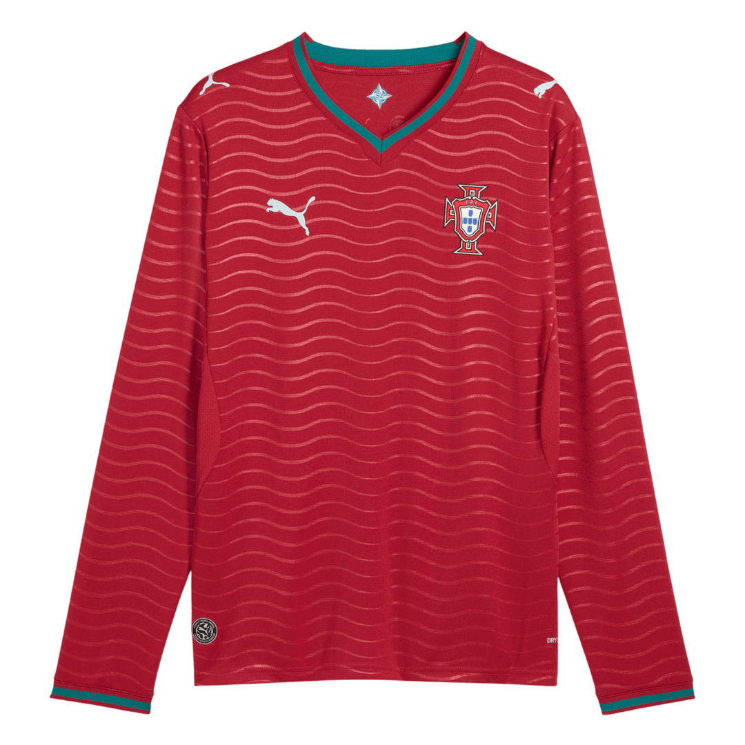 Camiseta de fútbol de manga larga de Portugal 2026