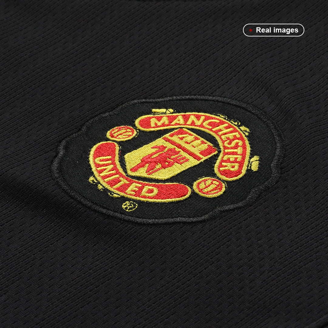 Camiseta de fútbol retro de visitante del Manchester United SCHOLES #18 2007/08