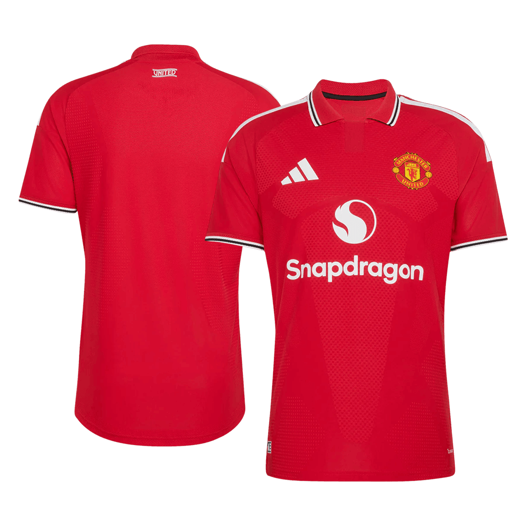Auténtica camiseta de local del Manchester United para la temporada 2026/27.