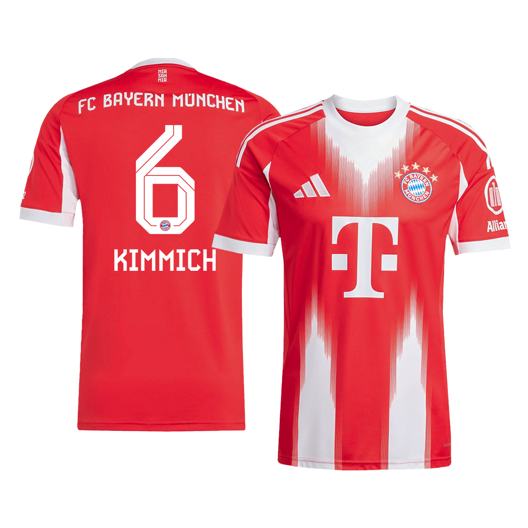 Camiseta de fútbol KIMMICH #6 Bayern Munich 1ª equipación 2025/26