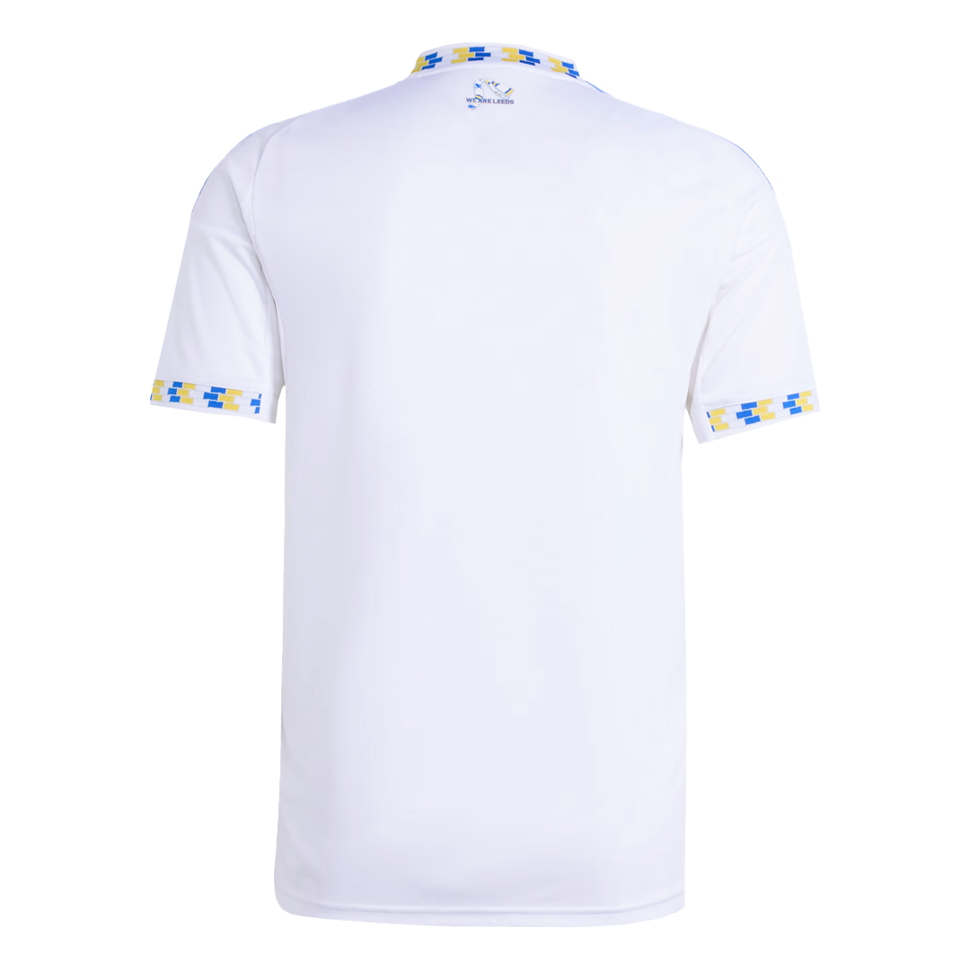 Camiseta de fútbol local del Leeds United 2025/26