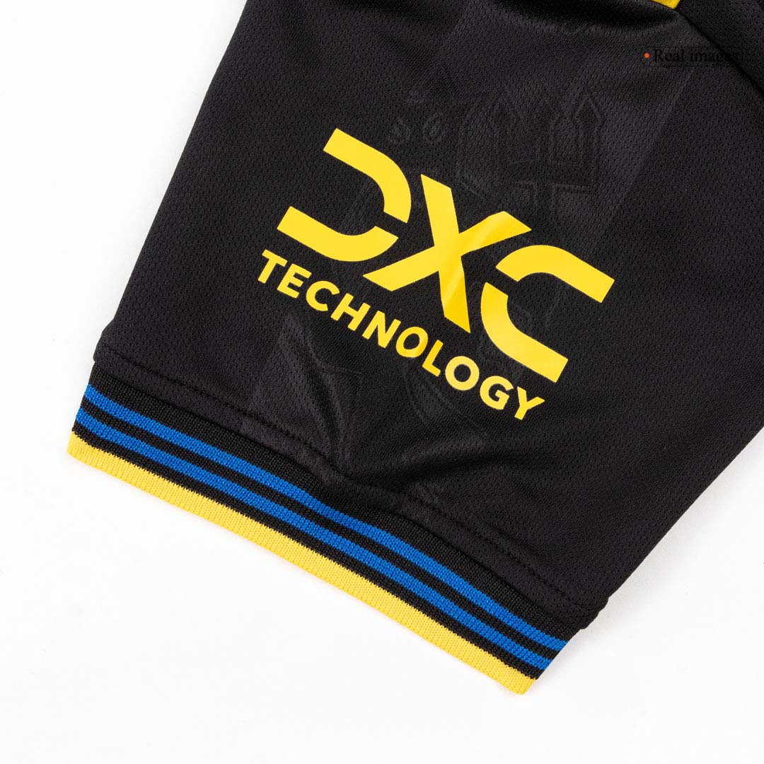 Kit de fútbol infantil de visitante del Manchester United (Kit, pantalón corto y calcetines) 2025/26
