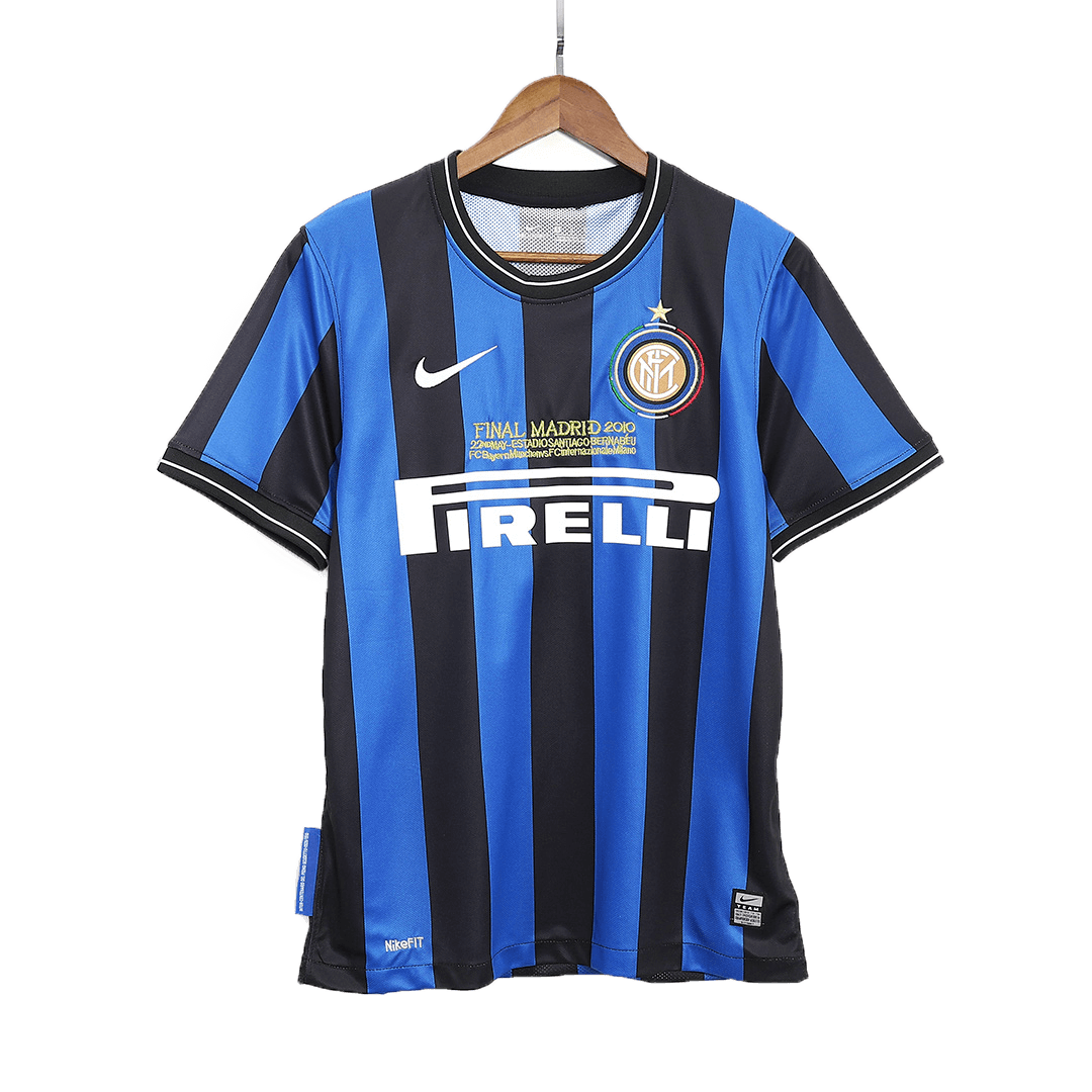 Camiseta retro de fútbol local del Inter de Milán 2009/10 - Final de la UCL