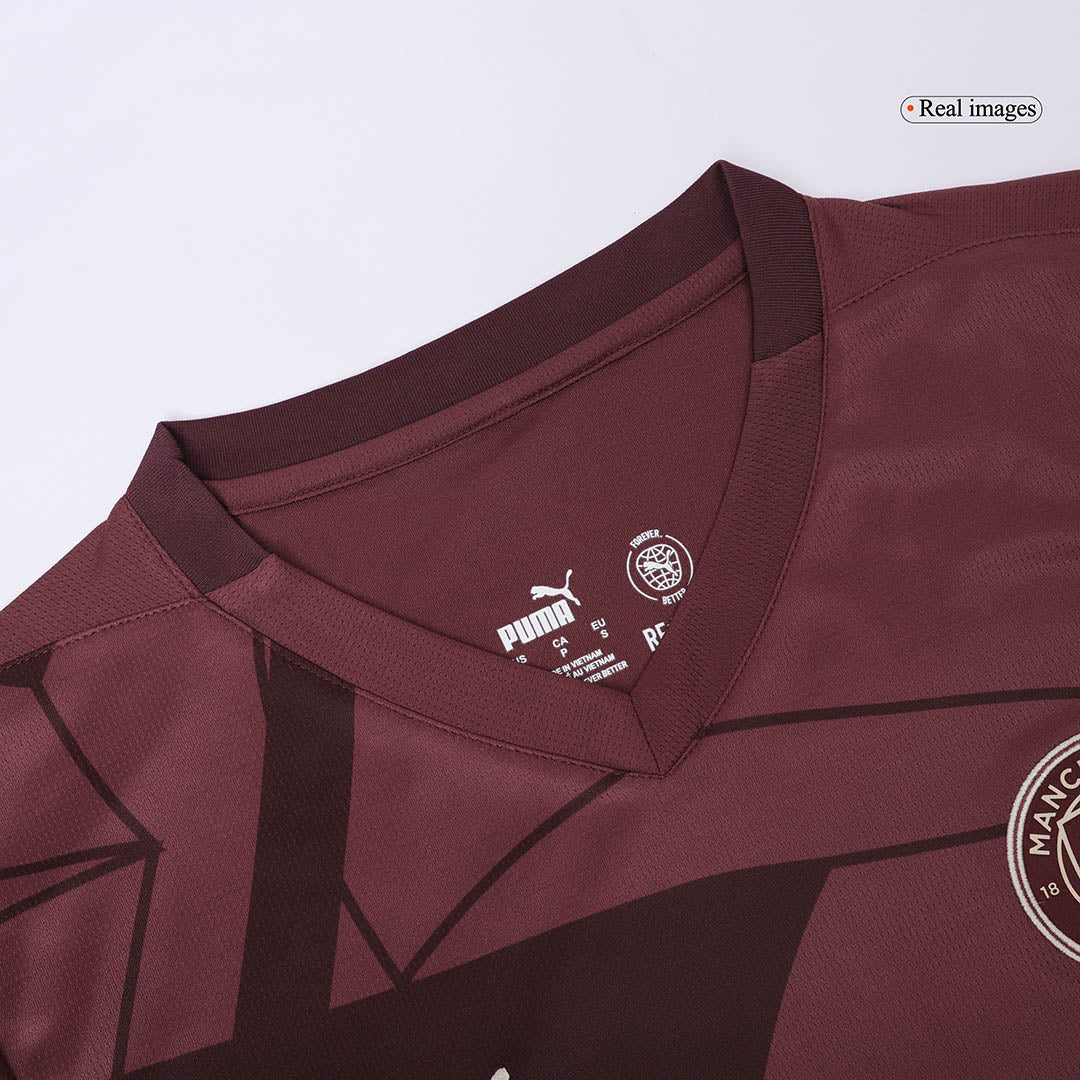 Camiseta de fútbol de visitante del Manchester City 2024/25 (tercera equipación)