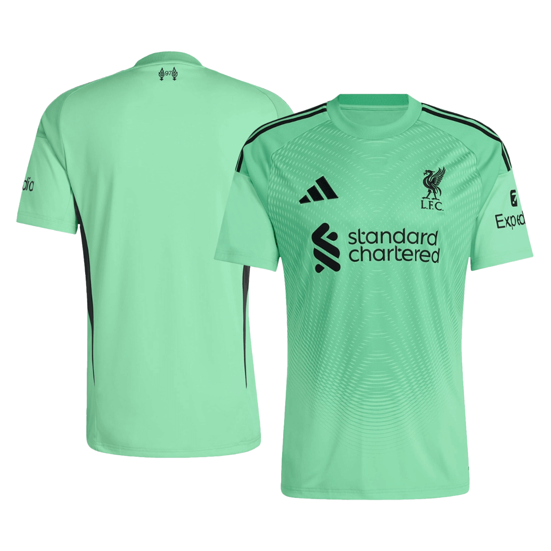 Camiseta de portero del Liverpool 2025/26