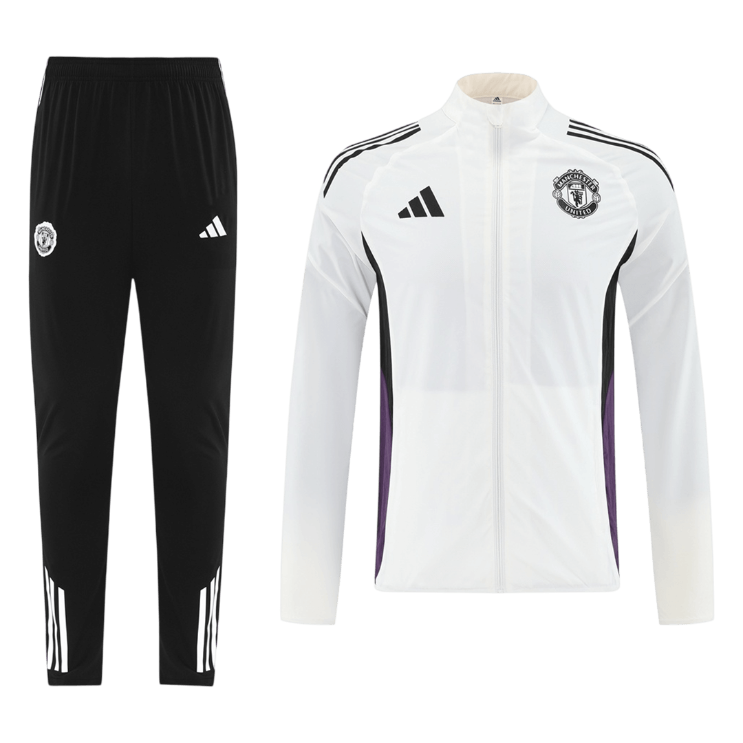 Kit de entrenamiento del Manchester United 2025/26 (Chaqueta + Pantalones)