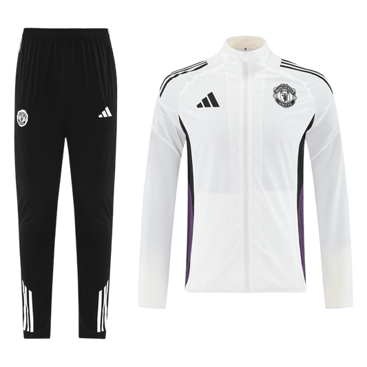 Kit de entrenamiento del Manchester United 2025/26 (Chaqueta + Pantalones)