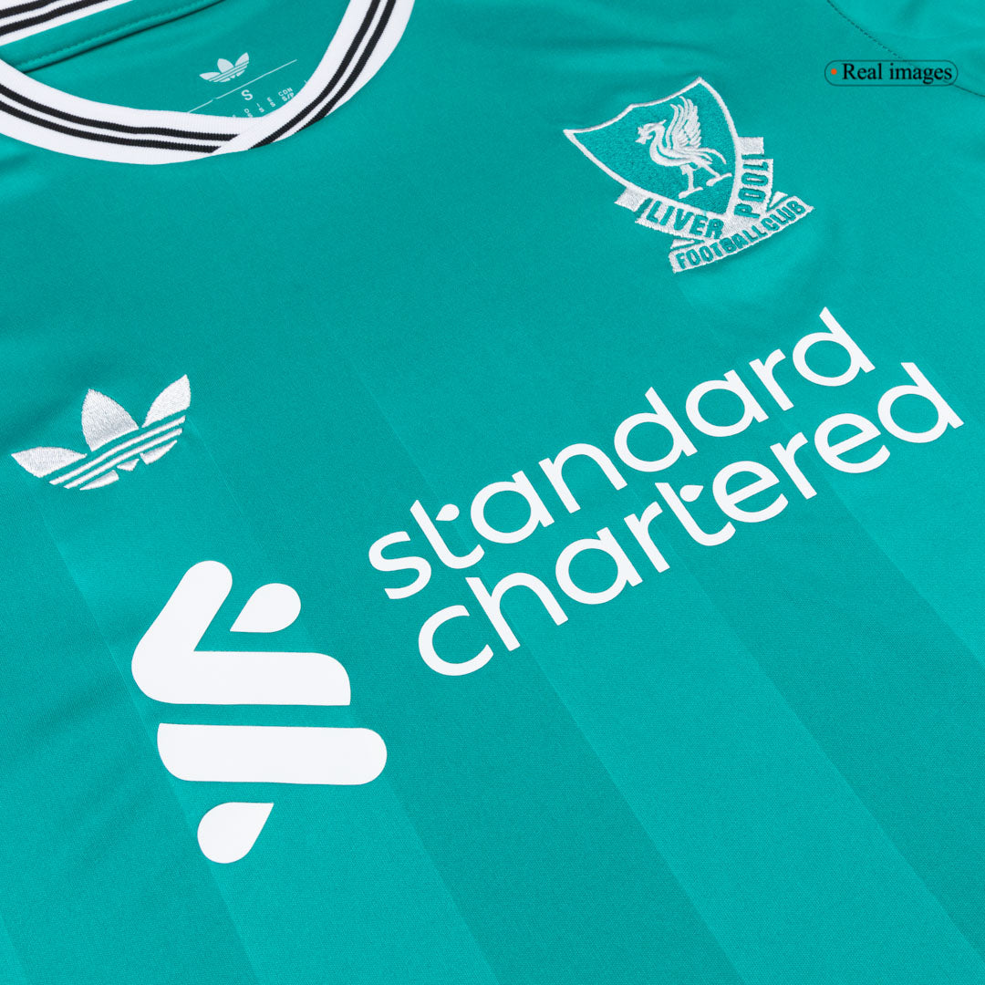 Camiseta de fútbol visitante EKITIKE #22 del Liverpool 2025/26