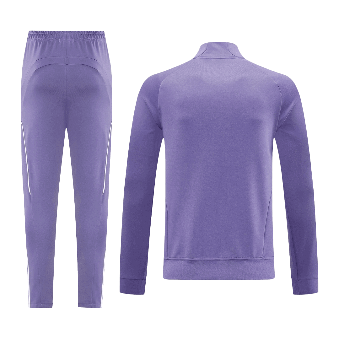 Kit de entrenamiento del Manchester United 25/26 (Chaqueta + Pantalones) Morado
