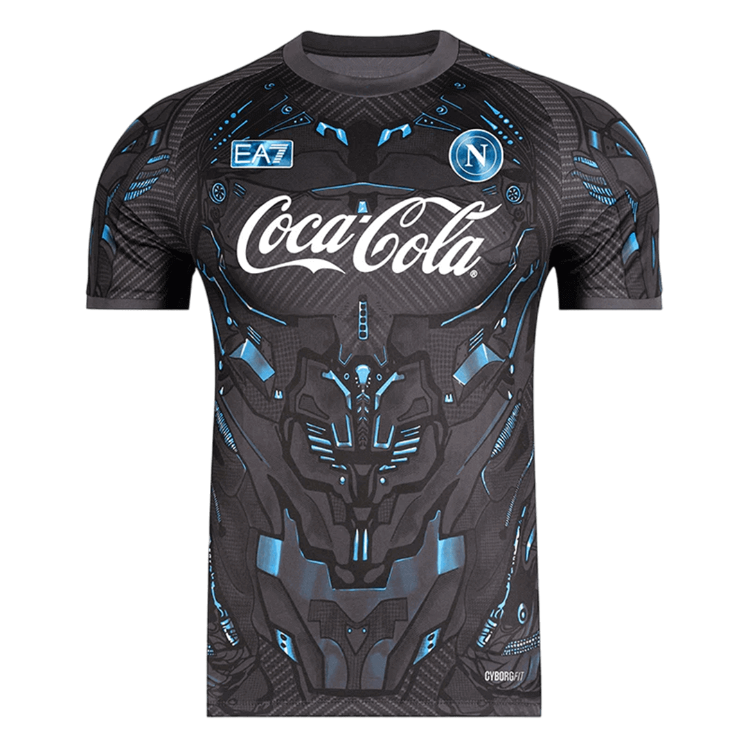 Camiseta de fútbol prepartido del Napoli 2025/26