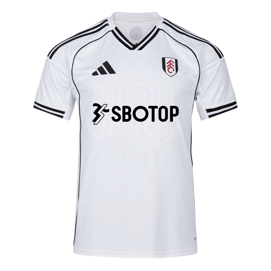 Camiseta de fútbol local del Fulham 25/26 blanca
