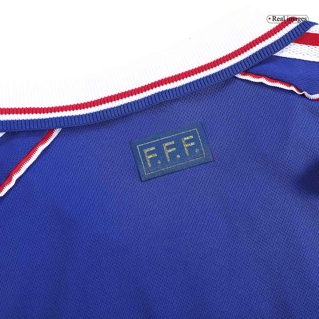 Camiseta retro de fútbol local de Francia HENRY #12 1998