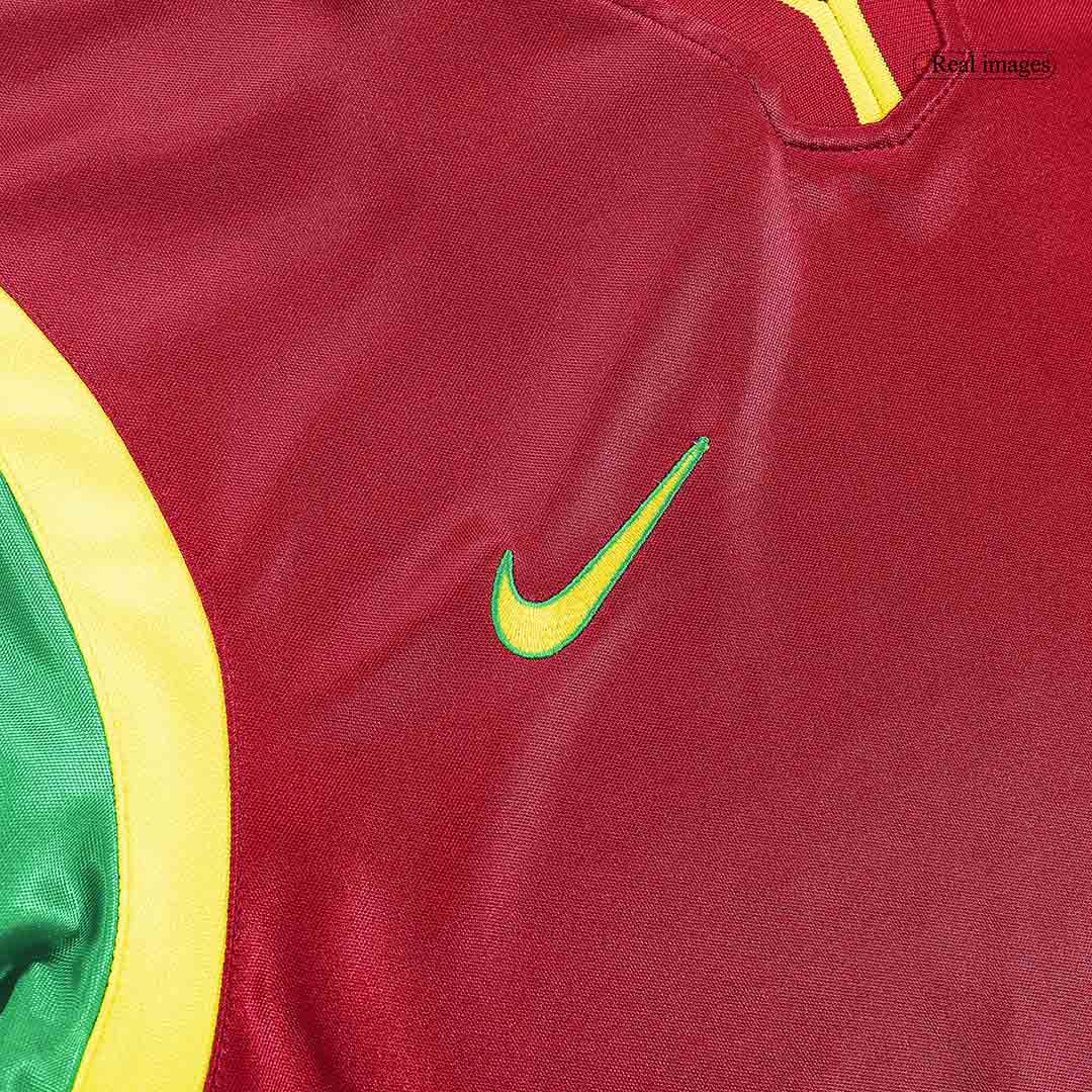 Camiseta retro de fútbol local de Portugal de 1999