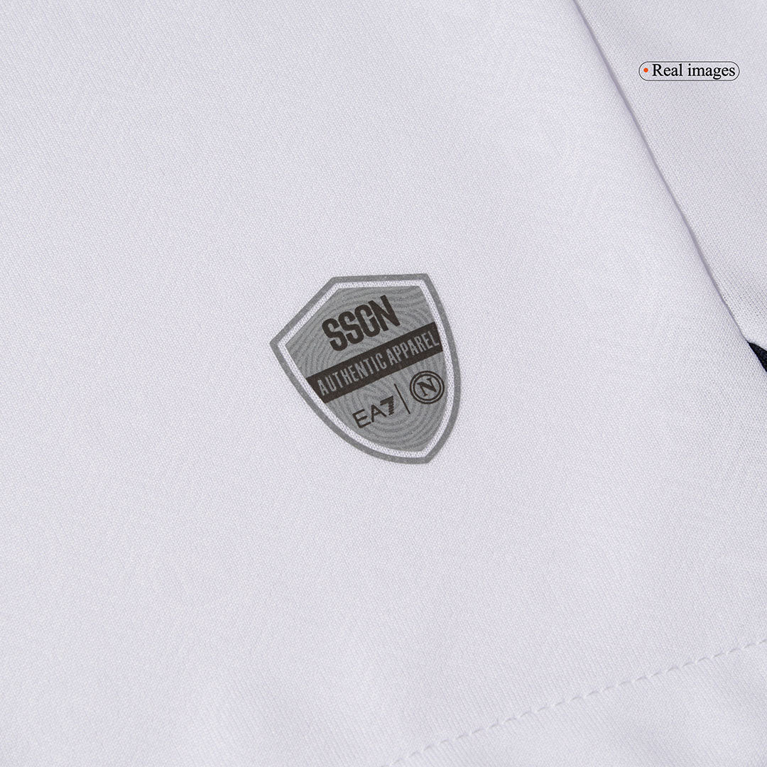 Camiseta de fútbol visitante auténtica del Napoli 2024/25