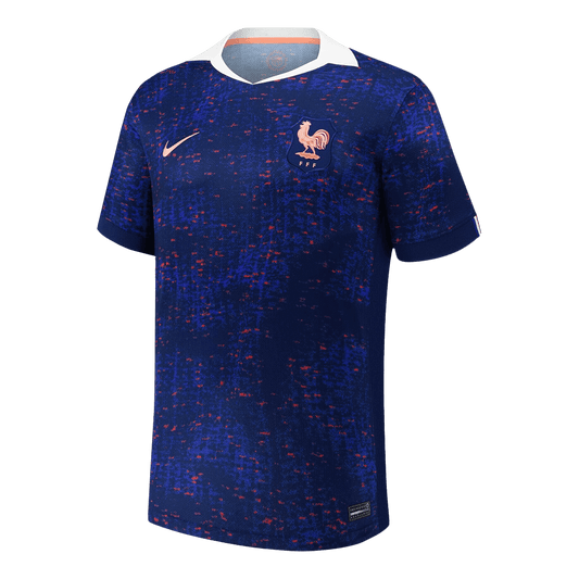 Camiseta de fútbol local de Francia 2025 para hombre, azul - Eurocopa femenina