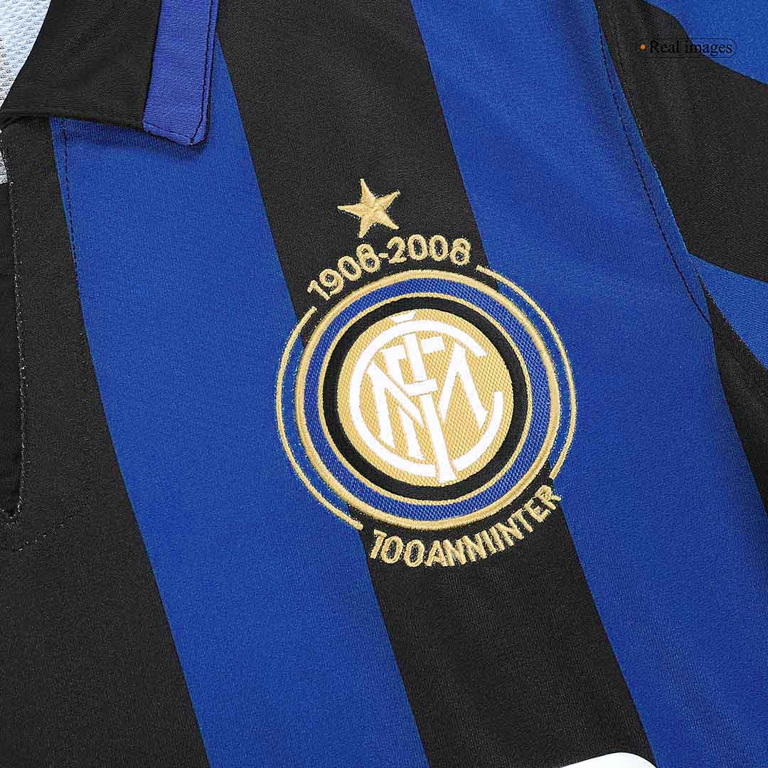 Camiseta retro de fútbol local del Inter de Milán 2007/08