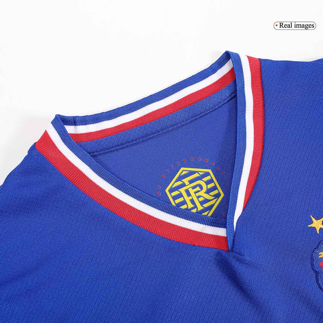 Kit de fútbol local de Francia para niños (camiseta y pantalón corto) Eurocopa 2024