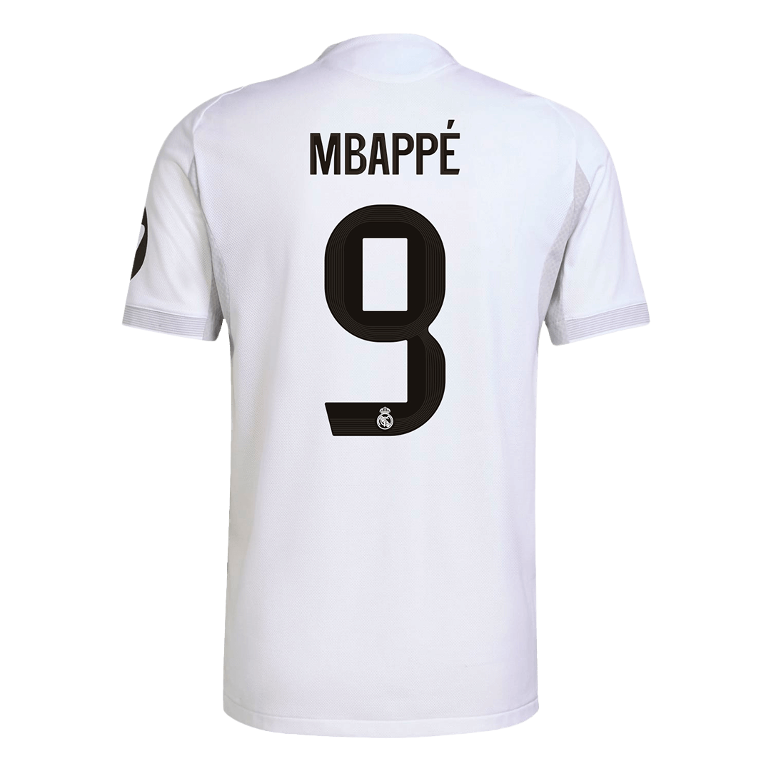Camiseta de fútbol local del Real Madrid MBAPPÉ #9 2025/26 auténtica