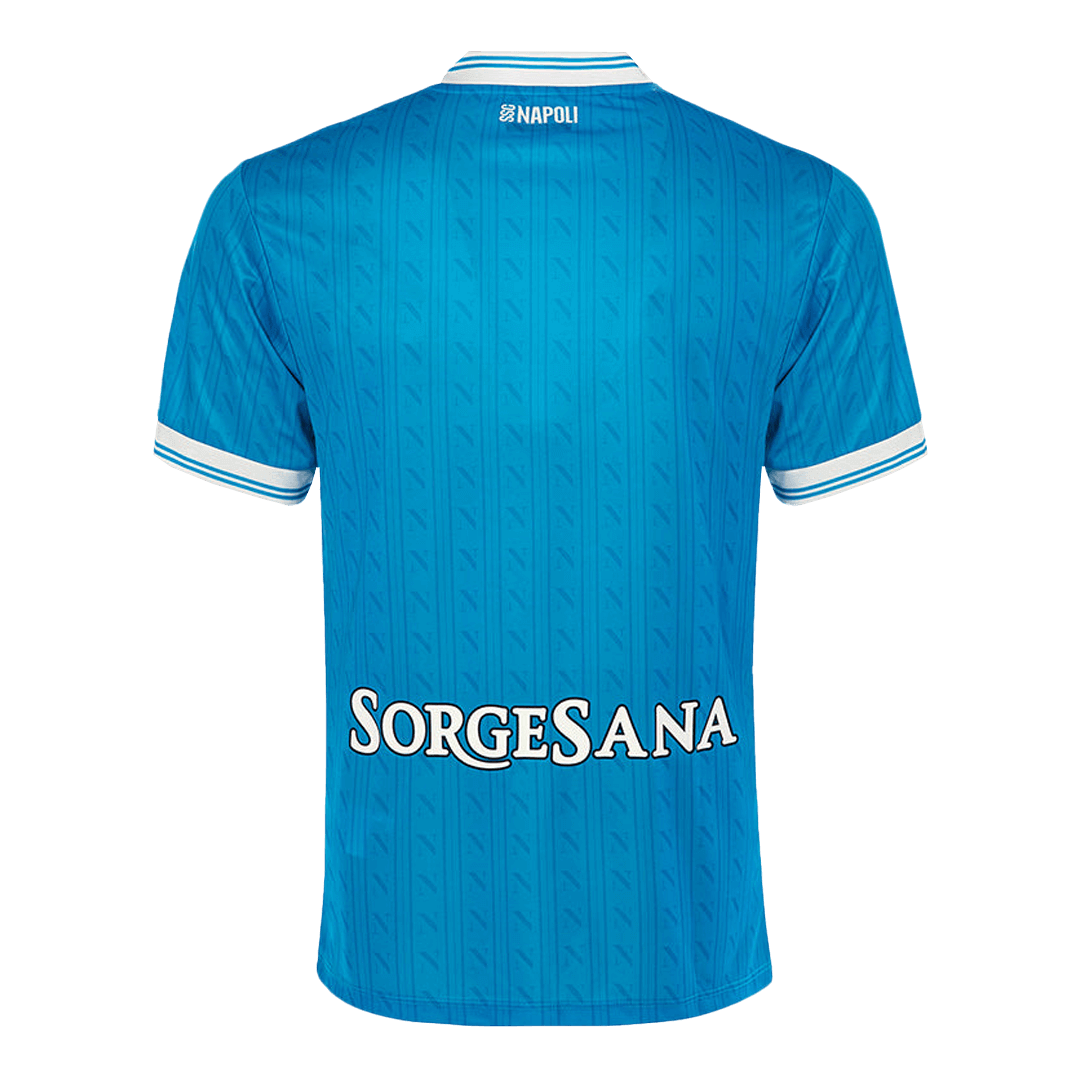 Camiseta de fútbol local del Napoli 2025/26 azul