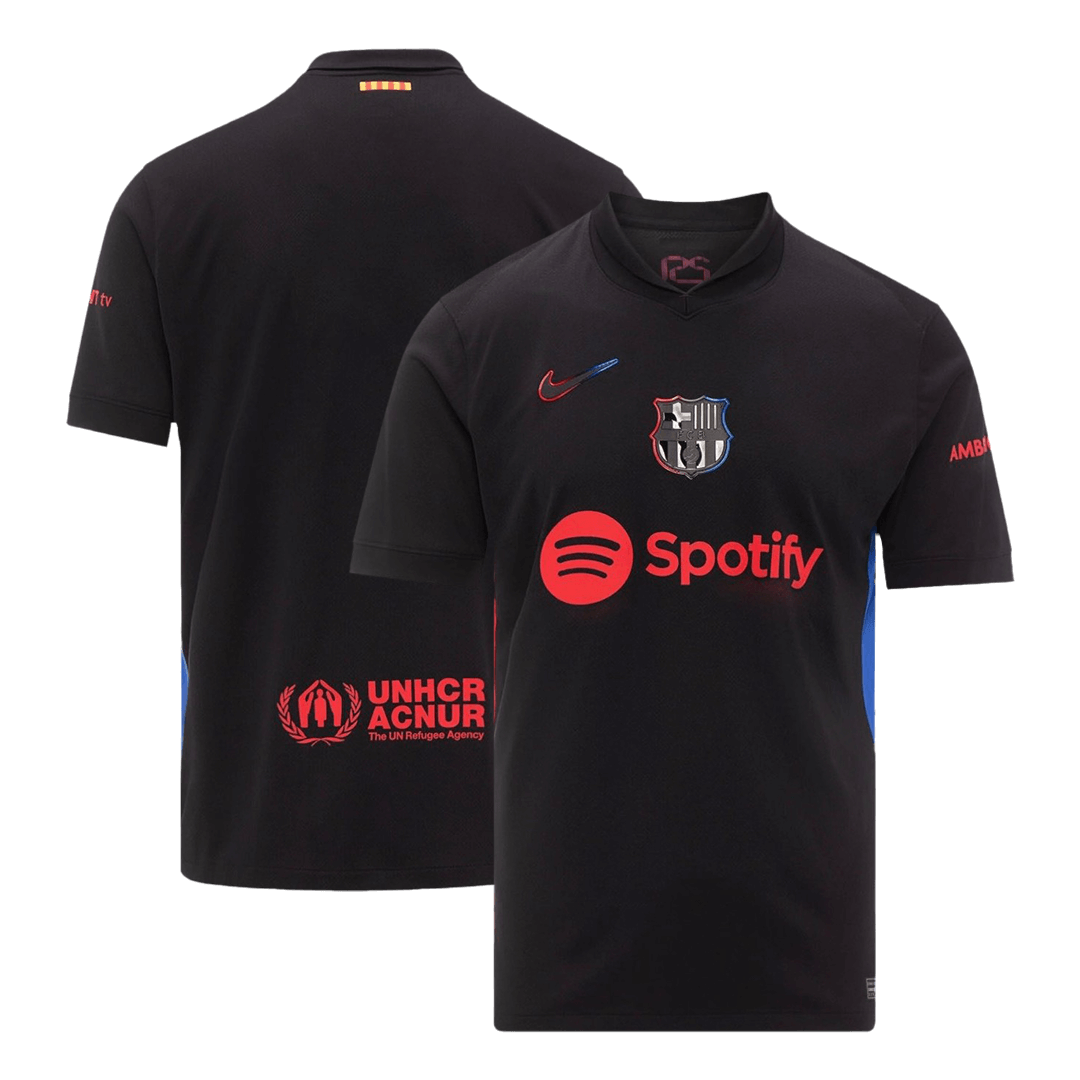 Camiseta de fútbol visitante del Barcelona 2024/25
