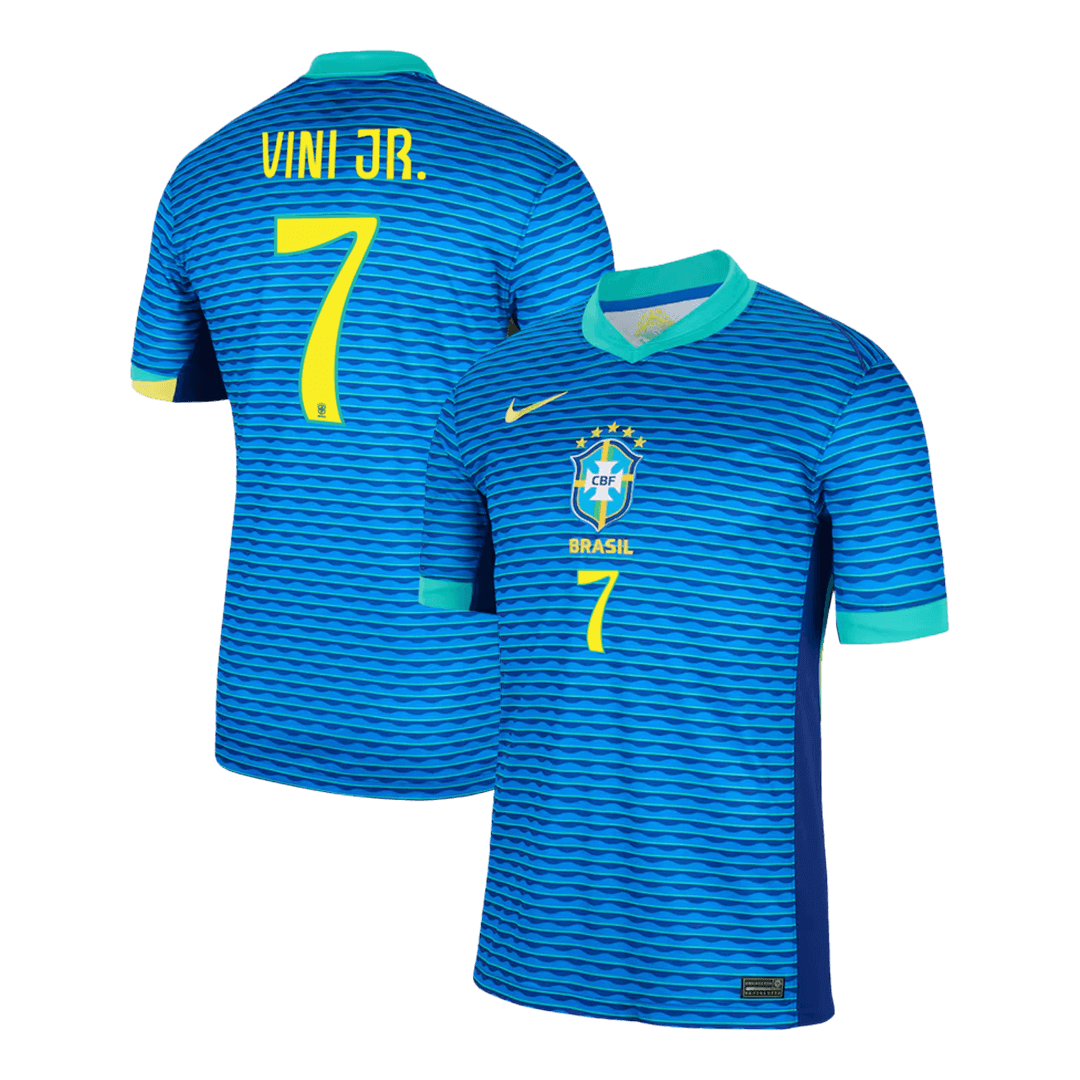 Camiseta de visitante de Brasil VINI JR. #7 Copa América 2024