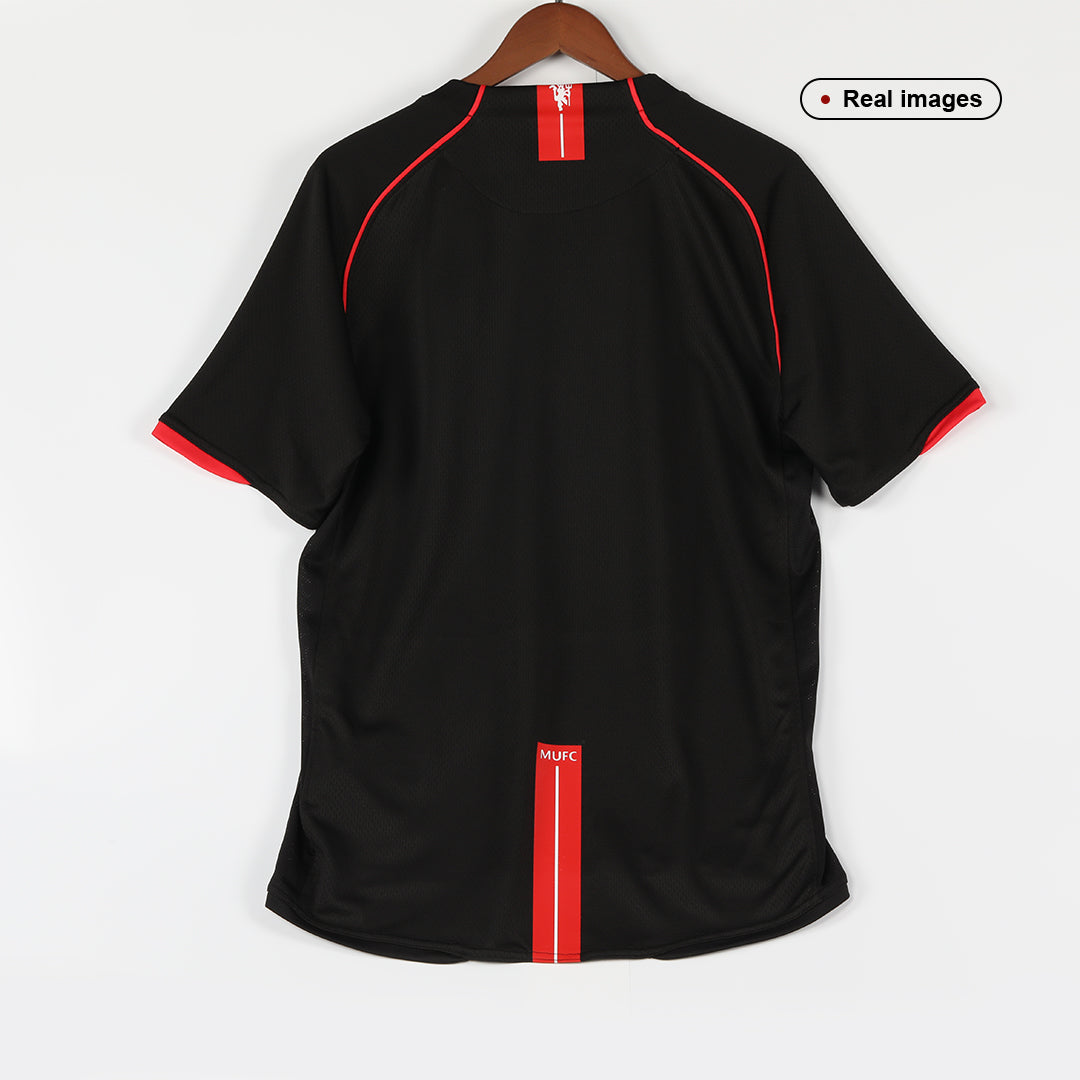 Camiseta retro de fútbol visitante del Manchester United 2007/08