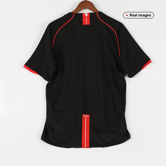 Camiseta retro de fútbol visitante del Manchester United 2007/08