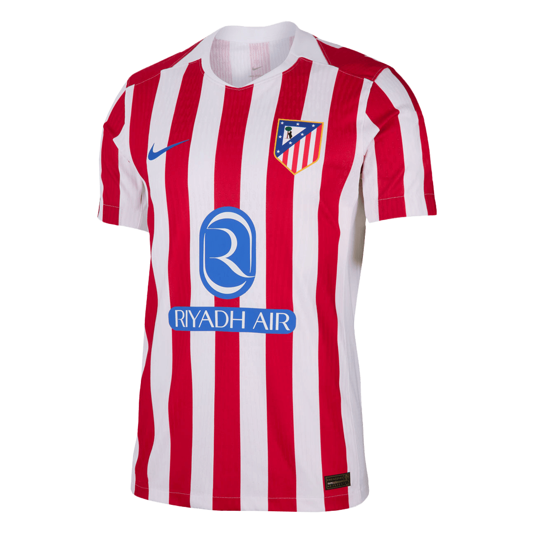 Camiseta de fútbol local auténtica del Atlético de Madrid 2025/26