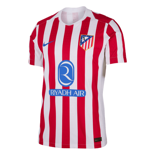 Camiseta de fútbol local auténtica del Atlético de Madrid 2025/26