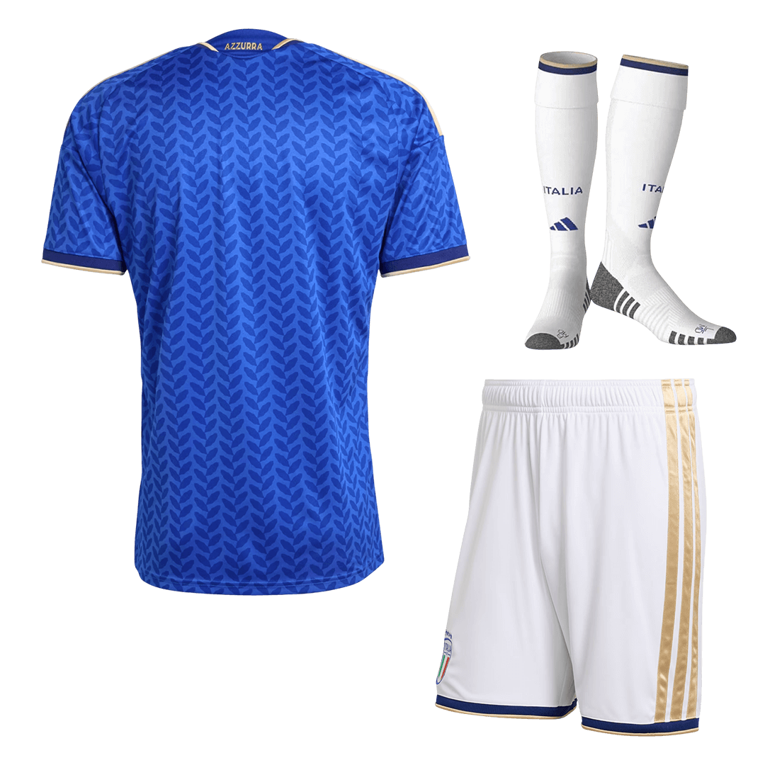 Kit de camiseta de fútbol local de Italia (camiseta, pantalones cortos y calcetines) 2026